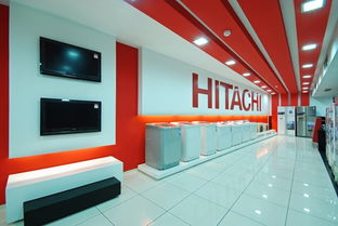 first half design公司设计的大马士革hitachi日立展厅