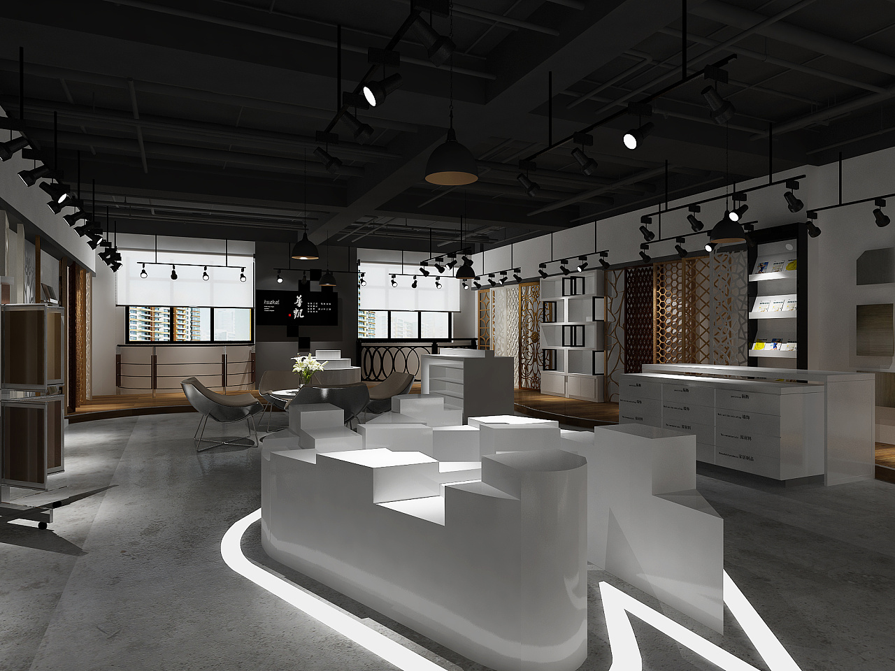 《不锈钢建材展厅》-成都展厅装修丨成都展厅设计公司|空间|室内设计|成都展厅设计_ 